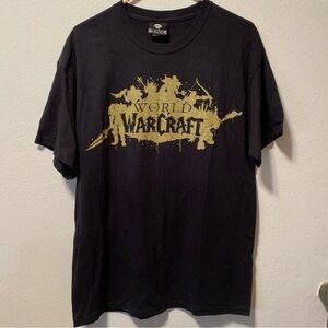 Vintage‎ Jinx World Of WarCraft Blizzard Mens Shirt Size Large Black Color